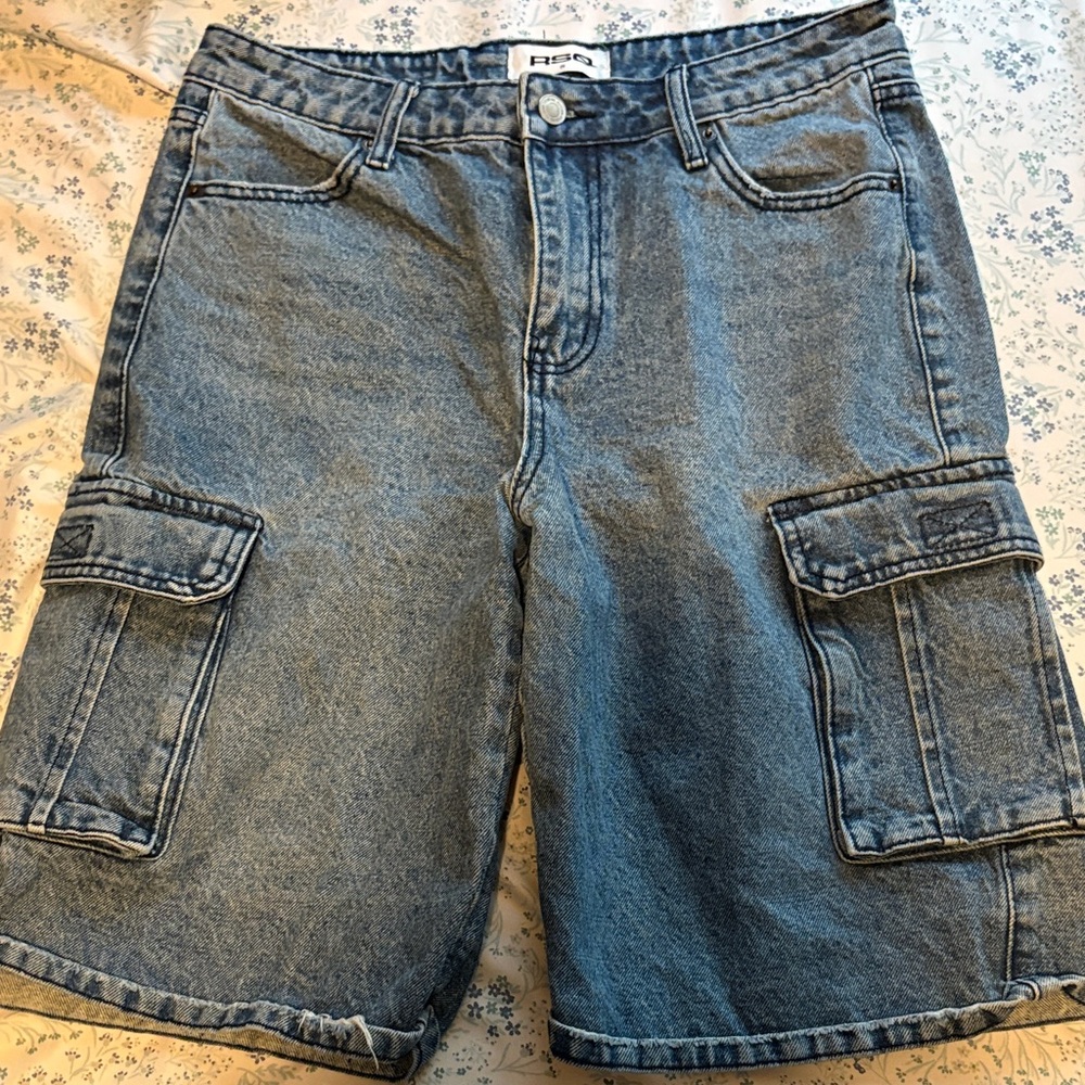 Tillys Womans Classic Blue Jean Shorts